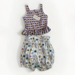 Pete & Lucy Bee Catcher Bunny Girls 4T Outfit Set NWT